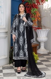 3 Piece Lawn Suit with Shafoon Dupatta, Long Shirt & Straight Trouser